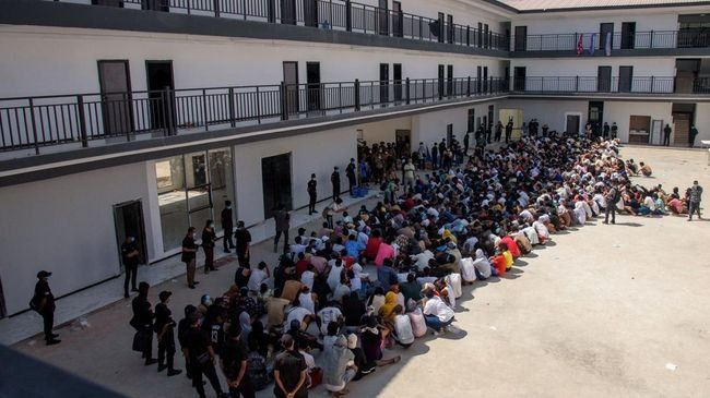 Militer Myanmar Gerebek Markas Penipuan Online, 350 Orang Ditangkap