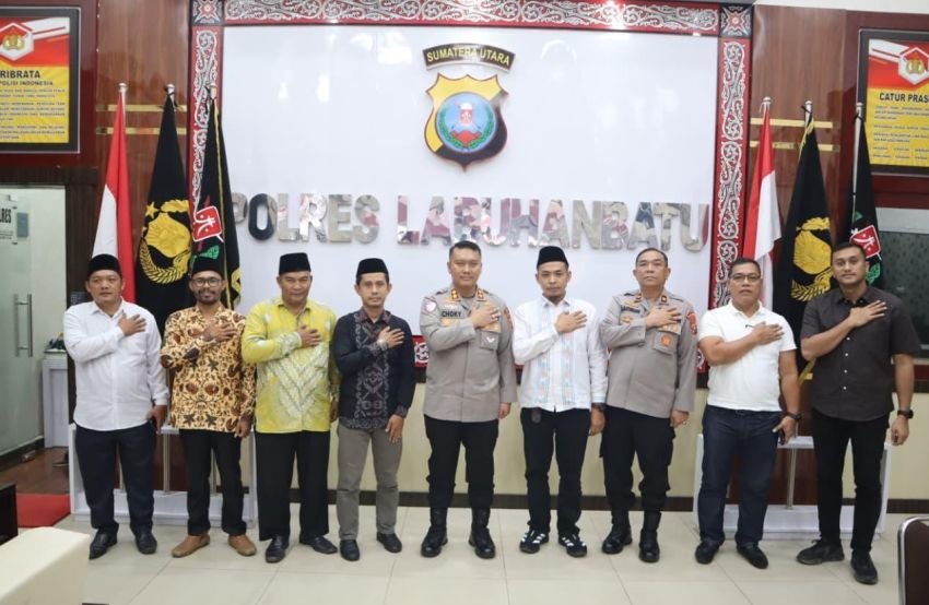 Kapolres Labuhanbatu Terima Kunjungan Silaturahmi FKUB, Tegaskan Sinergi Jaga Kamtibmas