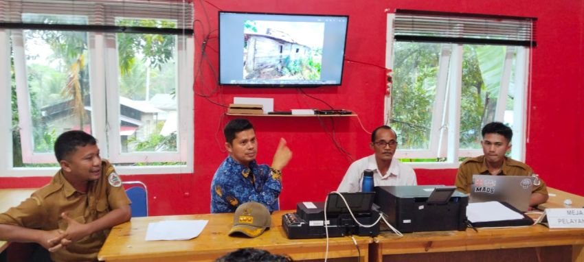 Musdes Tetapkan Yaniati Waruwu Penerima Bantuan RTLH di Pagaran Honas