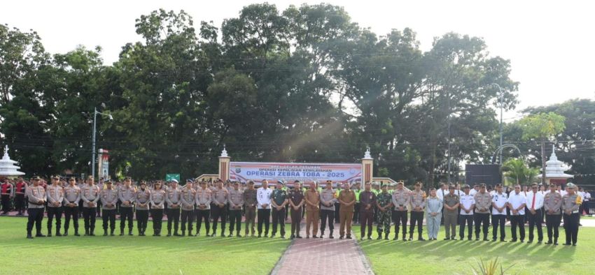 Operasi Zebra Dimulai, Polres Labuhanbatu Gelar Pasukan