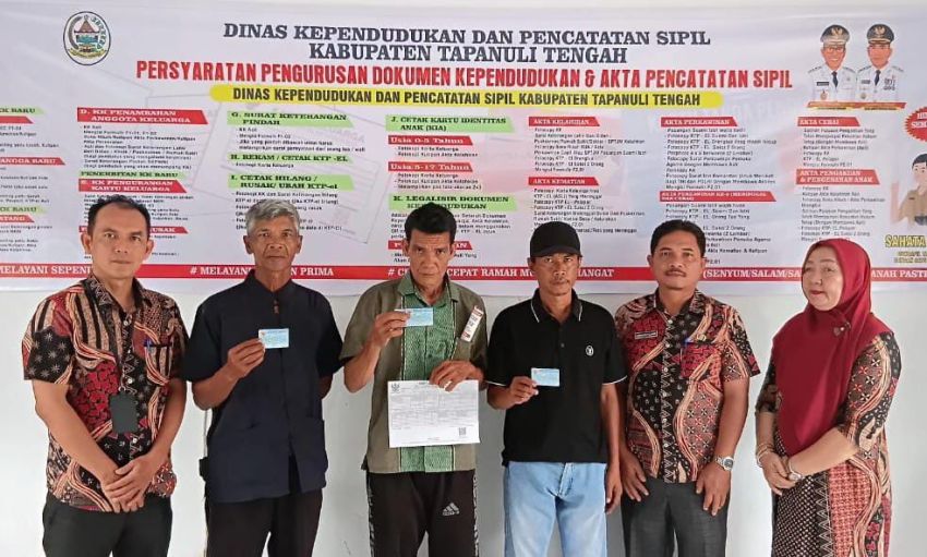 Layanan Adminduk Hadir di Kantor Kecamatan di Tapteng
