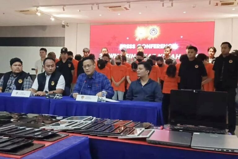 Polisi Gerebek Markas Penipuan Online di Lampung, Amankan 27 Warga Negara China