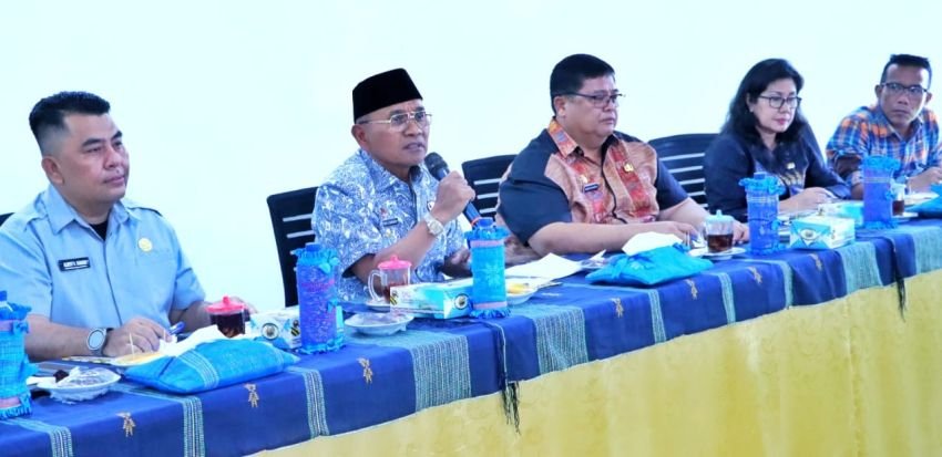 Bupati Simalungun Pimpin Rakor Pemerintahan
