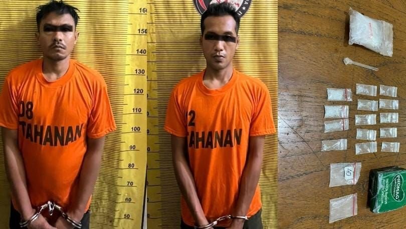 Polres Binjai Ciduk Bandar Sabu di Jalan Nibung