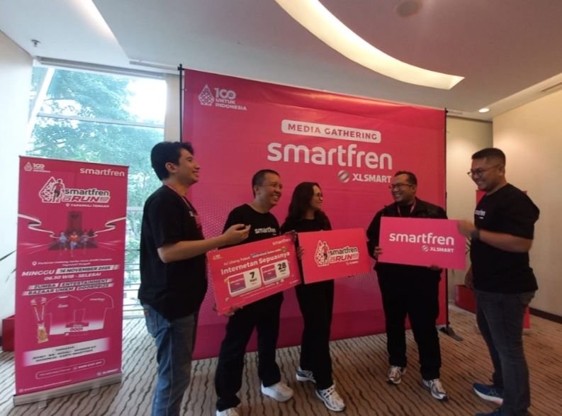 Pesisir Barat Sumut Catat Pertumbuhan Digital, Pandan Jadi Tuan Rumah Smartfren Fun Run 2025