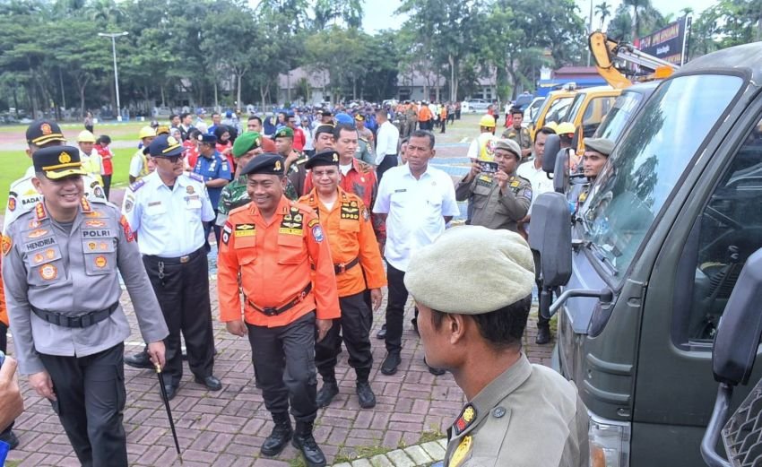 Antisipasi Bencana Alam, Polresta Deliserdang Gelar Kesiapan Petugas dan Alat Tanggap Darurat Hidrometeorologi 2025