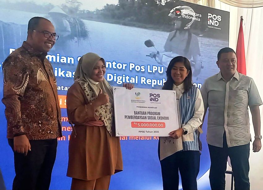 Menkomdigi Resmikan 92 Kantor Pos LPU dari Deliserdang