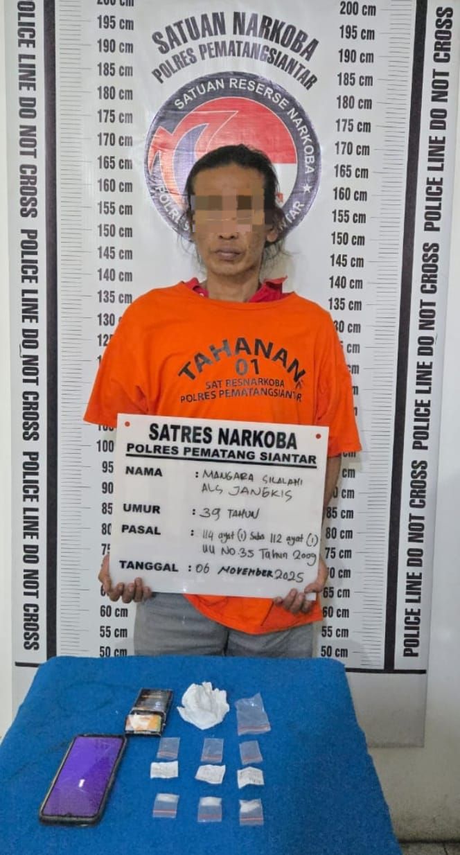 Tersangkut Peredaran Sabu, Jangkis Dibekuk Polisi