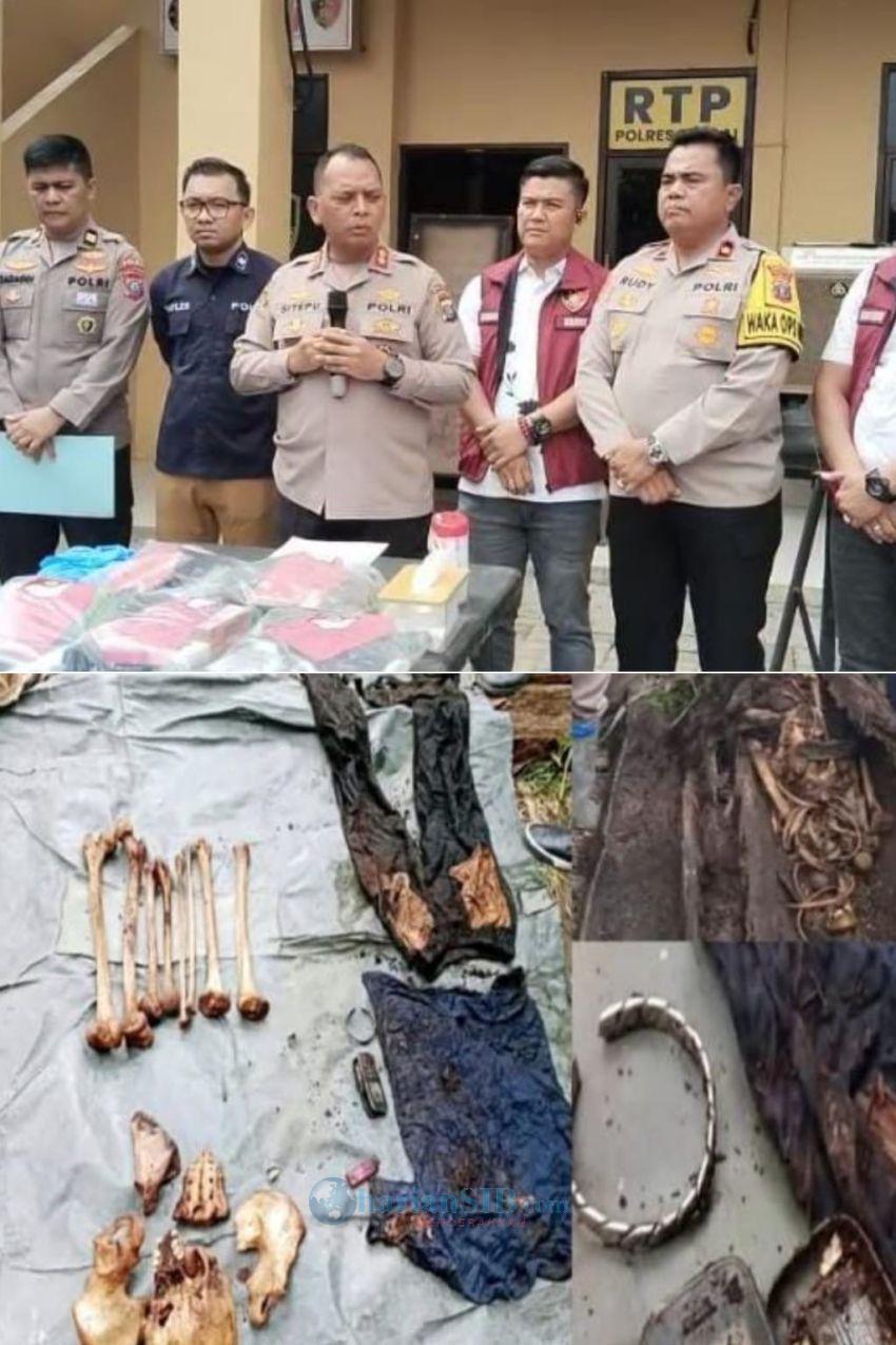 Kerangka dalam Pohon Aren di Sergai Dipastikan Milik Pemuda yang Hilang Dua Tahun Lalu