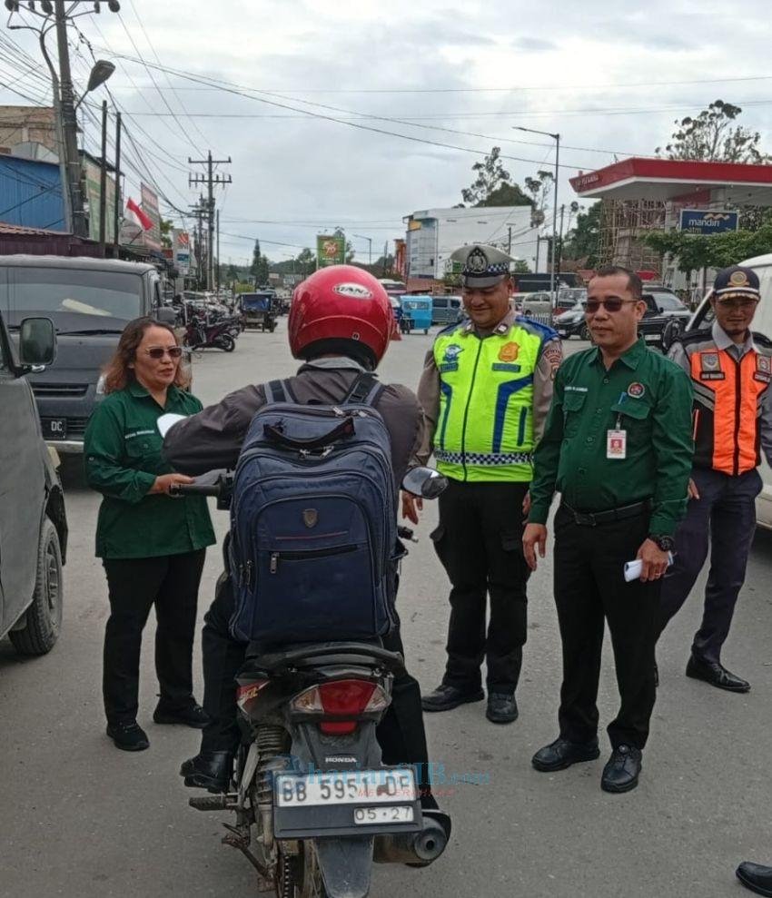 Pemkab Humbahas Gelar Razia Opsen PKB dan BBNKB