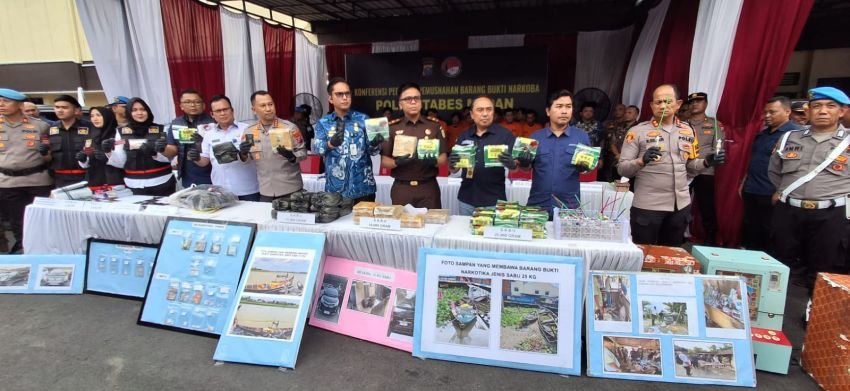 Polrestabes Medan Ungkap 173 Kasus Narkoba dalam 42 Hari, 212 Tersangka Ditangkap
