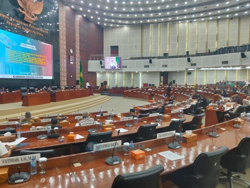 Fraksi PDI-P Kritisi Jumlah R-APBD Sumut TA 2026 yang Merosot