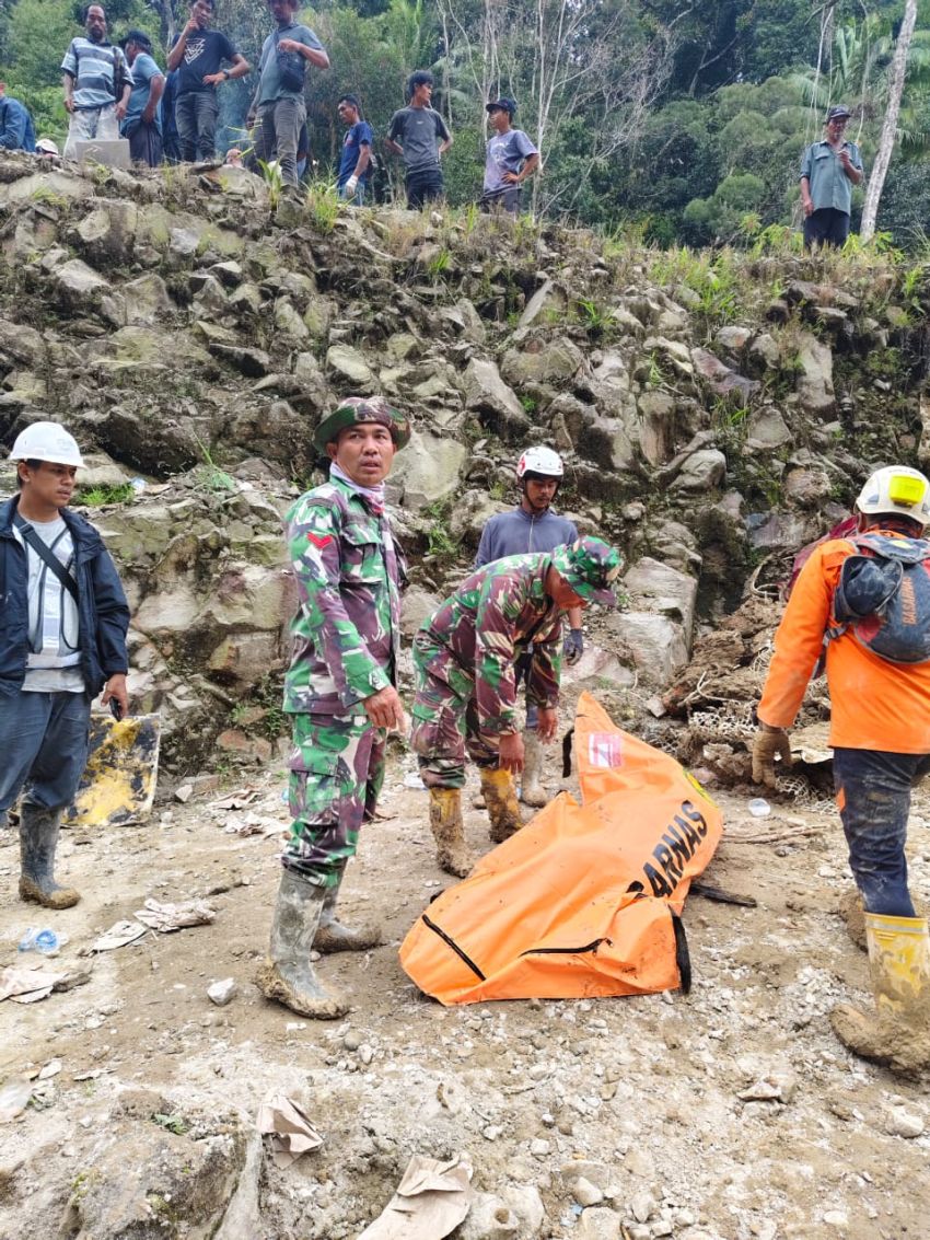 15 Warga Taput Meninggal Akibat Longsor, 36 Orang Masih Hilang