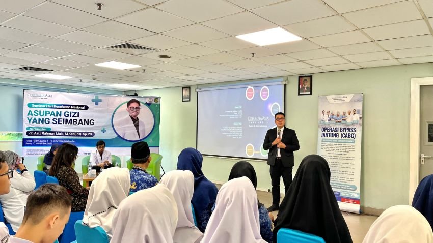 RS Columbia Asia Medan dan Forwakes Sumut Dorong Kesadaran Gizi Seimbang di Momen HKN ke-61