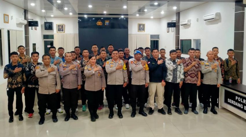 Sebanyak 23 Casis Bintara Brimob Polres Sergai Lulus Seleksi Administrasi