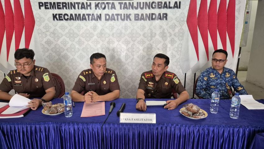 Kejari Tanjungbalai Hentikan Penuntutan Kasus Penggelapan Melalui Restorative Justice