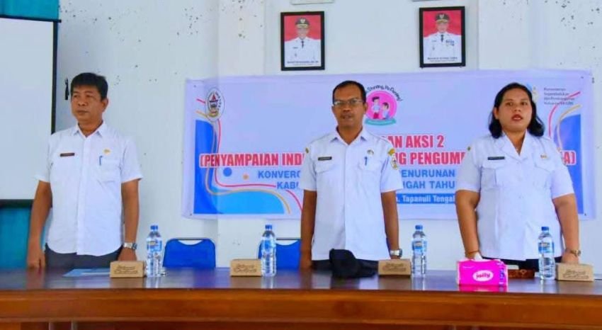 Pemkab Tapteng Laksanakan Aksi Konvergensi Percepatan Penurunan Stunting
