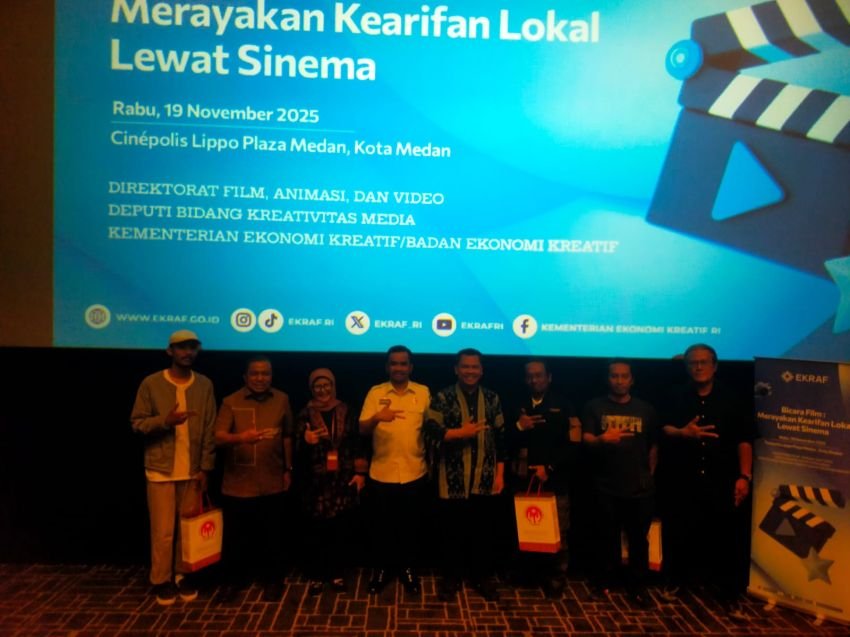 Merawat Kearifan Lokal Lewat Sinema, Kemenkraf Dorong Ekosistem Film Medan