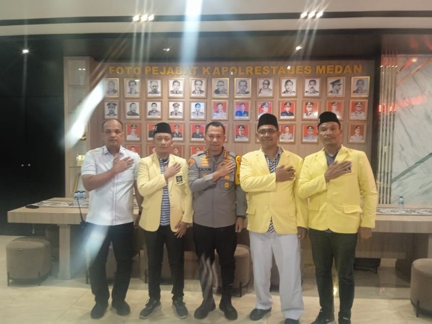 Kapolrestabes Medan Terima Audiensi Panitia Zikir Akbar Nasional Thoriqoh Naqsyabandiyah Indonesia