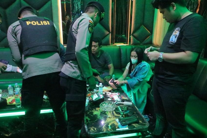 Polda Sumut Razia THM Kripton Medan, 11 Positif Narkoba