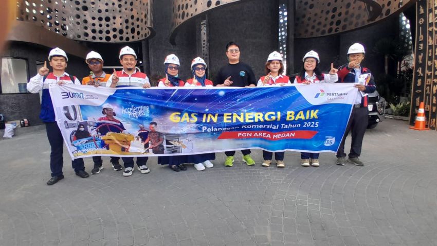 PGN Area Medan Sambungkan Gas Bumi ke Raeye Dining