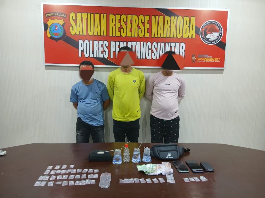Intel Korem 022/PT Gerebek Rumah di Sibatu-Batu, 3 Pria dan 45 Paket Sabu Diamankan