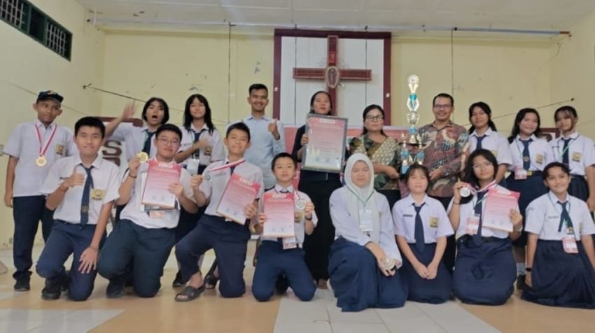 SMP Sultan Hasanuddin Juara Umum Labura Science Olympiad 2025