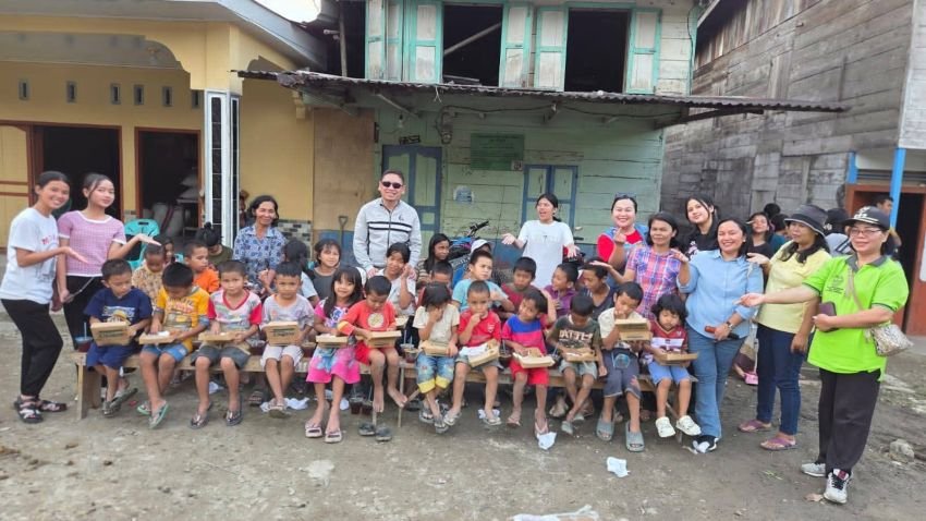 PMDP2A Humbahas Gelar Trauma Healing untuk Anak Terdampak Bencana