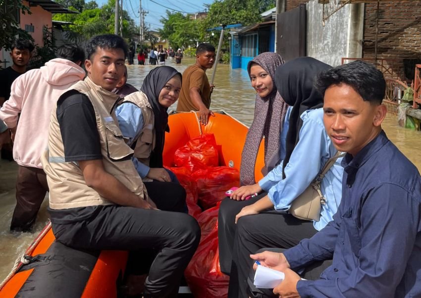 SPPG di Sergai Distribusikan MBG ke Masyarakat Terdampak Banjir