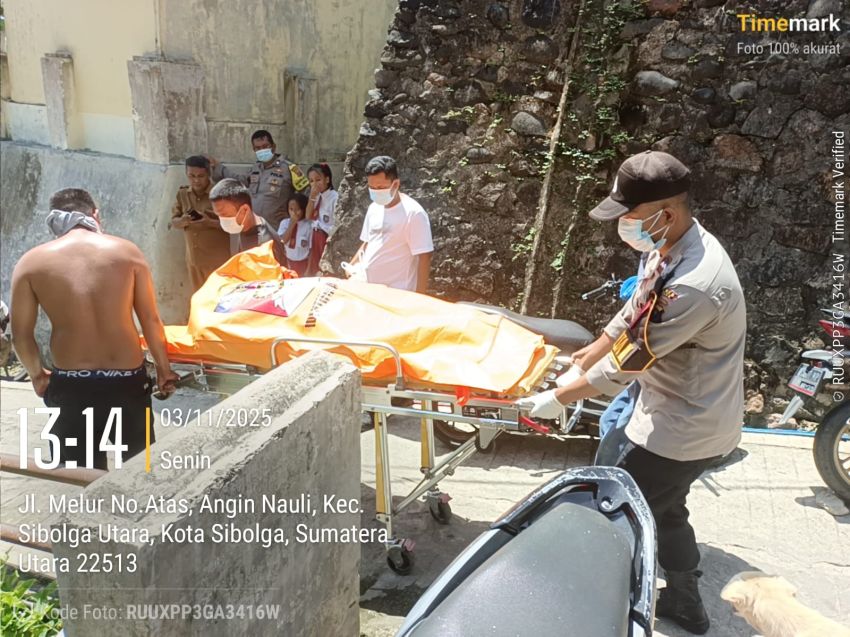 Warga Sibolga Geger, Pria 55 Tahun Ditemukan Tewas di Dalam Rumah Terkunci