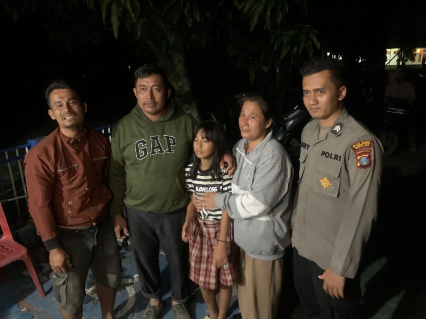 Polda Sumut Apresiasi Personil Respons Cepat, Selamatkan Anak Perempuan yang Tersesat di Sibolga