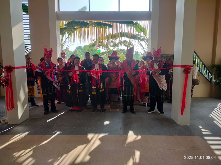 Jambur Elim GBKP Bukit Raya Pekanbaru Diresmikan