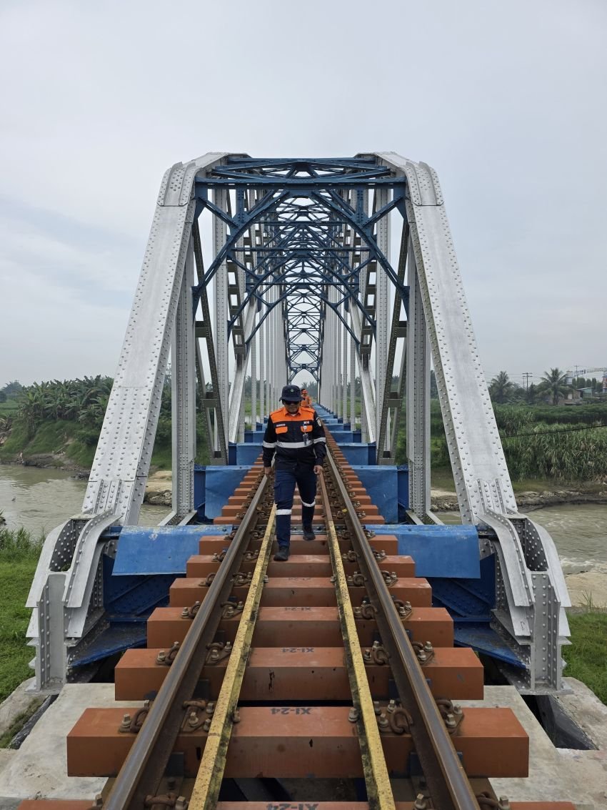 Sambut Nataru, KAI Sumut Perbarui 1.363 Bantalan Rel demi Keselamatan Penumpang
