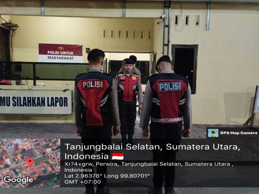 Cegah Kejahatan Premanisme, Tim PCR Polres Tanjungbalai Lakukan Patroli