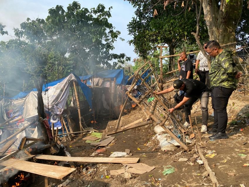 Polrestabes Medan Gerebek 2 Sarang Narkoba di Sunggal