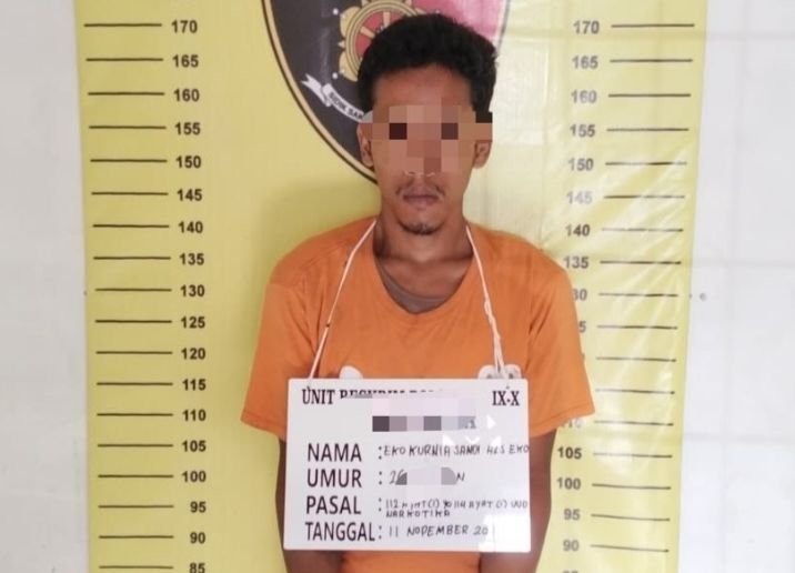 Tim Polsek NA IX-X Ringkus Terduga Pengedar Sabu di Kampungpajak Labura