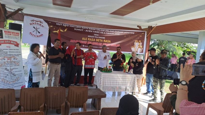 Warga Maluku yang Bermukim Sumut - Aceh Gelar Pesta Seni dan Makang Patita