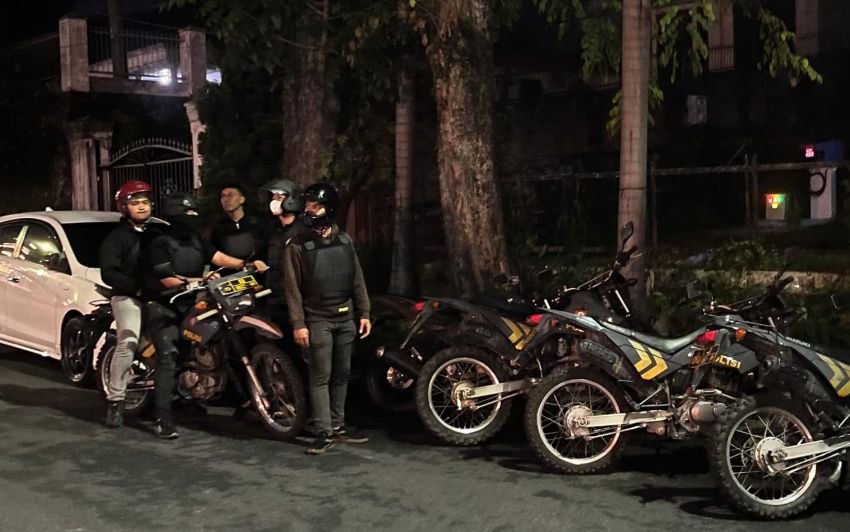 Timsus Dayok Mirah Polres Pematangsiantar Patroli Malam