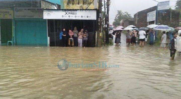 Akses Simalingkar B–Simpang Kwala Putus Akibat Luapan Sungai Babura