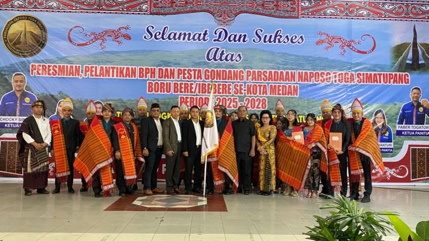 'Panopang' Medan Lantik Pengurus Baru, Perkuat Solidaritas Pemuda Simatupang