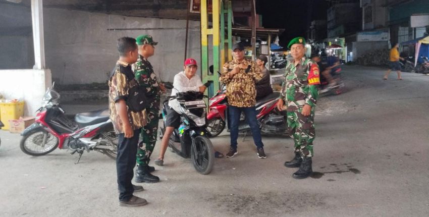 Koramil 09/TM Gandeng Ormas Gelar Patroli, Wujudkan Keamanan Malam