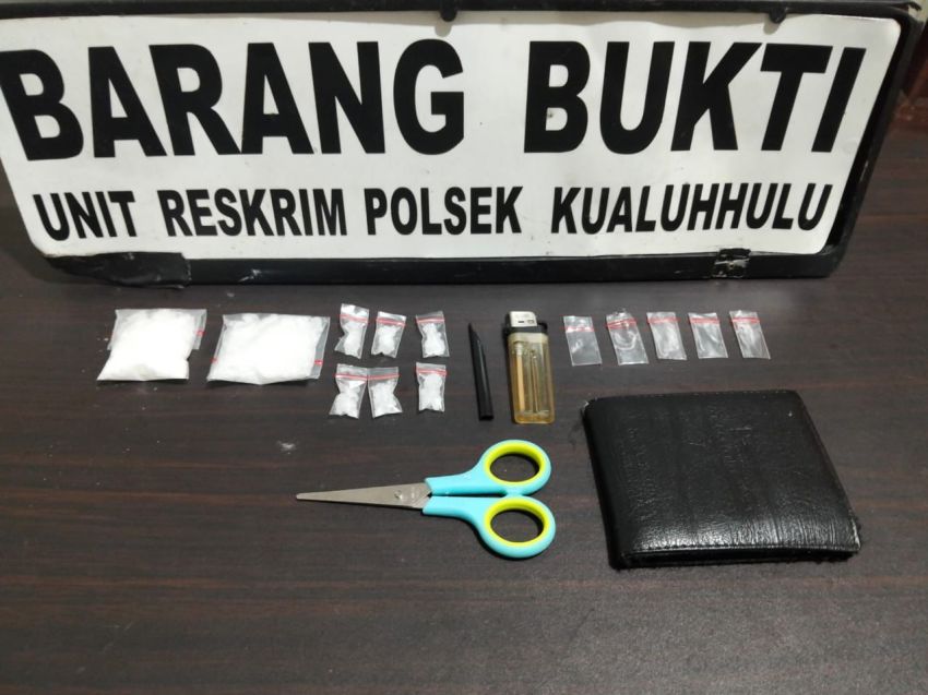 Miliki Sabu 29,45 gram, Warga Asahan Ditangkap di Aek Kanopan Timur
