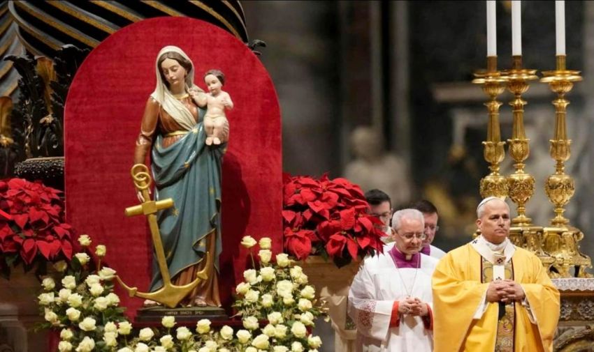 Natal Perdana Paus Leo XIV di Vatikan, Serukan Kepedulian Bagi Sesama