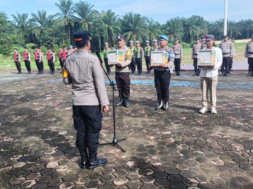 Operasi Lilin Toba 2025, Kapolres Padang Lawas Tekankan Kesiapan Personel