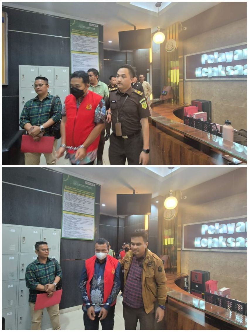 Kades Hutalontung dan Penyedia ISP Ditahan Kejari Taput Terkait Dugaan Korupsi DD, ADD, dan Pengadaan Internet