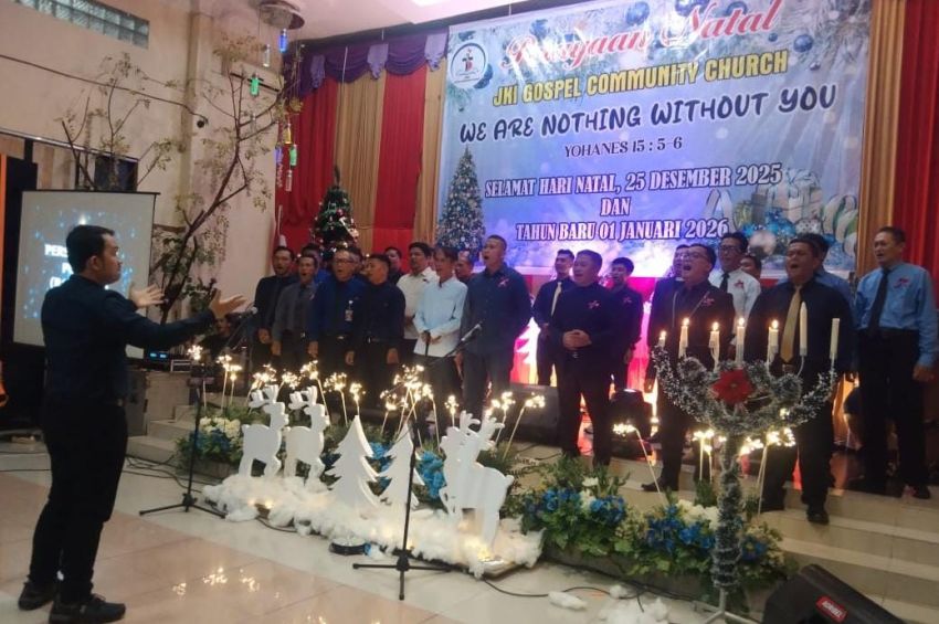 Natal JKI GCC Rantauprapat: Tanpa Kristus Hidup Sia-sia