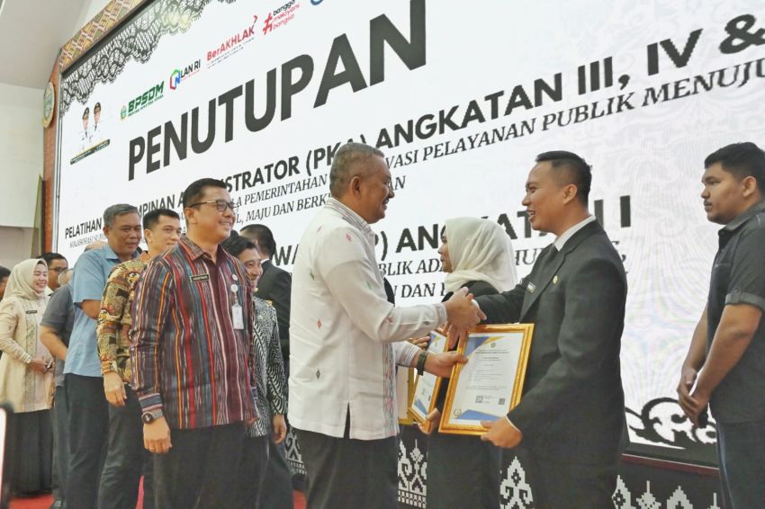 Tutup Pelatihan Kepemimpinan, Pj Sekdaprov Sumut Tekankan Tiga Tugas Utama Pemimpin