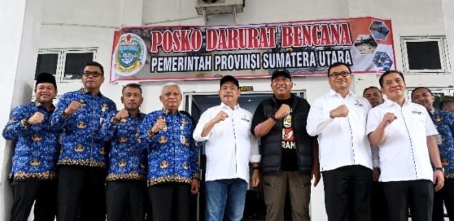 Wagub Sambut Bantuan Asosiasi Pemerintah Kabupaten untuk Korban Bencana Sumut
