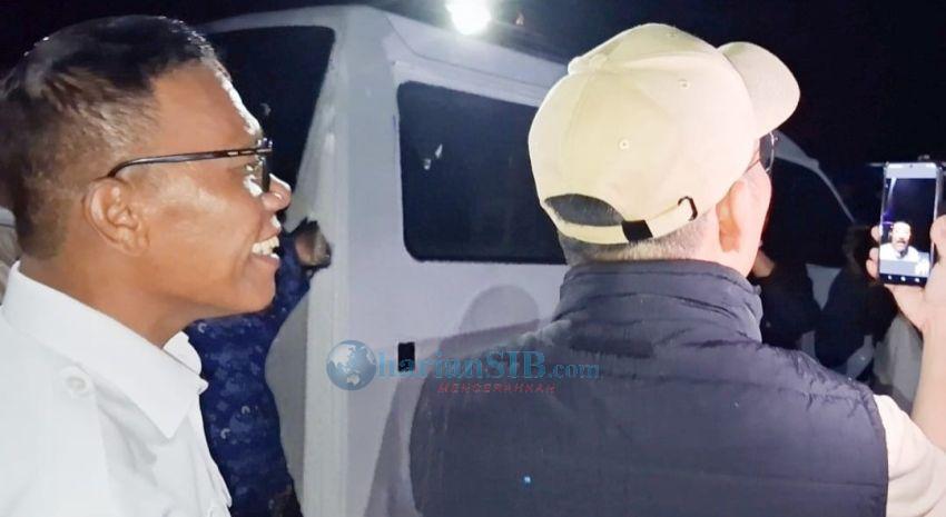 Bupati Tapteng Video Call dengan Menteri Minta Penambahan Tenda Huntara