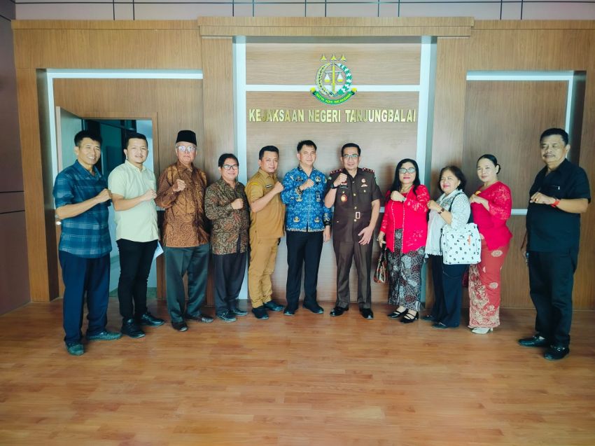 Kajari Tanjungbalai Terima Audiensi Panitia Natal BUK